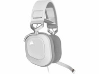 Corsair Headset HS80 RGB iCUE Weiss, Audiokanäle: 7.1