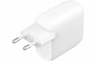 BELKIN USB-Wandladegerät Dual USB-C Weiss, Ladeport Output: 2x