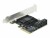 Bild 4 DeLock SATA-Controller PCI-Ex4 - 5x SATA3 intern, RAID: Nein