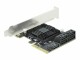 Image 5 DeLock SATA-Controller PCI-Ex4 - 5x SATA3