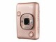 FUJIFILM Fotokamera Instax Mini LiPlay Blush Gold, Detailfarbe