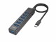 onit USB-C-Hub 7-in-1, Stromversorgung: USB, 5 V DC, 12