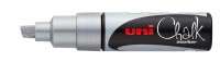 UNI-BALL  Posca Marker 8mm PWE8K SILVER silber, Keilspitze, Kein