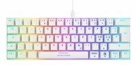 DELTACO TKL Gaming Keyboard mech RGB GAM-075B-W-CH Brown