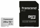 Transcend 300S - Flash-Speicherkarte (Adapter inbegriffen) - 256 GB