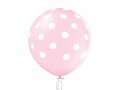 Belbal Ballon Gross Polka Dots, rosa