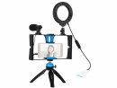 Puluz Videoleuchte Vlogging Set 4 in 1, Farbtemperatur Kelvin