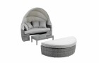 Greemotion Loungeset Sonneninsel Bali 3-teilig, Grau, Material