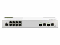 Qnap QSW-M2108-2C Web Managed Switch 10 Port, SFP Anschlüsse