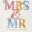 Image 0 ABC Hochzeitskarte         Mrs&Mr - 091067790                        15x15cm