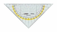 LINEX     LINEX Geometriedreieck 14cm 100414085 transparent, Kein