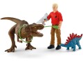 Schleich Spielfigurenset Dinosaurs Tyrannosaurus Rex Angriff