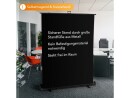 Walimex pro Roll-up Panel Hintergrund 155x200cm schwarz