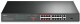 TP-LINK   16-Port Rackmount Switch - TLSL1218P with 16-Port PoE