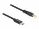 Bild 5 DeLock Ladekabel USB-C zu 5.5 x 2.5 mm Stecker