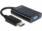 DeLock Monitoradapter Displayport zu VGA, mit Audio, aktive