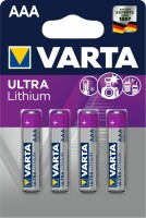 VARTA     VARTA Lithium 6103301404 AAA/LR03, 4 Stück, Kein