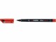 STABILO Folienstift OHPen universal 0.4 mm Superfein, Rot