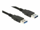DeLock USB 3.0-Kabel A - A 3m, Kabeltyp