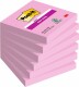 POST-IT   Block Super Sticky     76x76mm - 6546SSPNK Pink                6x90 Blatt