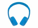 BuddyPhones Kinderkopfhörer Play+ Bluetooth Blau, Sprache