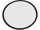Creativ Company Stoff-Bastelset Frisbee 25 cm, Weiss, 5 Stk., Material