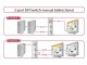 Image 2 DeLock - Switch DVI 2 port manual bidirectional