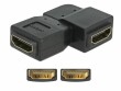 DeLock Adapter 90° links HDMI-A - HDMI-A