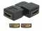 Bild 2 DeLock Adapter 90° links HDMI - HDMI, Kabeltyp: Adapter