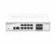 MikroTik Switch CRS112-8G-4S-IN 12 Port, SFP Anschlüsse: 0