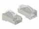 Bild 2 DeLock Stecker RJ45 Cat.6 STP 20 Stück, Transparent, geschirmt