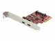 STARTECH 2 PORT PCIE USB 3.1 GEN 2 CARD UP