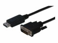 Digitus DisplayPort Adapterk,DP/DVI 5m DisplayPort Adapterkabel, DP