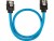 Bild 1 Corsair SATA3-Kabel Premium Set Blau 30 cm, Datenanschluss Seite