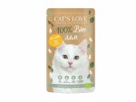 Cat's Love Nassfutter BIO Adult Huhn, 100 g, Tierbedürfnis: Kein