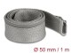 DeLock Kabelschlauch 1 m x 50 mm Grau, Detailfarbe