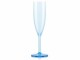 Bodum Outdoor-Champagnerglas Oktett 120 ml, Blau, 4 Stück