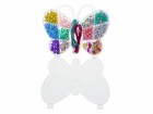Glorex Perlen-Set Schmetterling Kunststoff, ca. 510 Stk, farbig