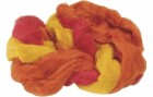 Heyda Filzwolle 3-Strang-Mix 50 g, Gelb/Orange/Rot, Detailfarbe