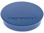 Magnetoplan Haftmagnet Discofix Ø 3 cm Dunkelblau, 10 Stück