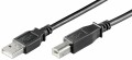 MicroConnect USB2.0 A-B 1m M-M BLACK