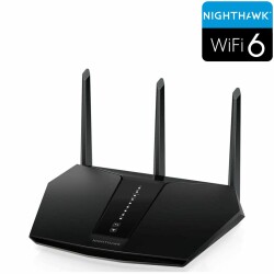 Nighthawk RAX30 Routeur WiFi 6 Dual-Bande, jusqu'à 2.4Gbps, 5-Stream
