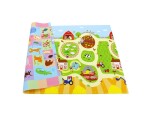 Dwinguler Spielmatte Slim Busy Farm 180 x 140 cm