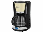 Russell Hobbs Filterkaffeemaschine Colours Plus Crème/Schwarz