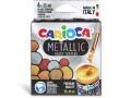 Carioca Posterfarbe Metallic 6 Stück, Mehrfarbig, Set: Ja, Effekte