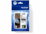Brother LC422 Value Pack - 4-pack - black, yellow