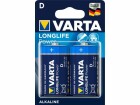 Varta Batterie Alkaline LONGLIFE Power, Mono, D, LR20, 1.5V / 16‘500mAh, 3 Pack Bundle