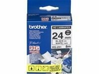 Brother PTOUCH Band, High-Grade schwarz/weiss HGE-251 24mm/8m 5