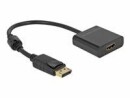 DeLock Adapter 4K Aktiv DisplayPort - HDMI, Kabeltyp: Adapter