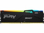 Kingston DDR5-RAM FURY Beast RGB 4800 MHz 1x 16